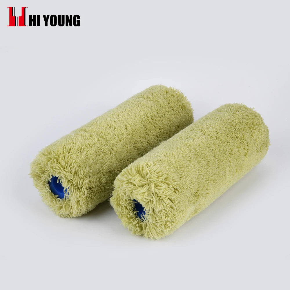 Pro Grade Quality  Wholesale Hot Selling Roller Brush Polyamide Green For Painting Decorate