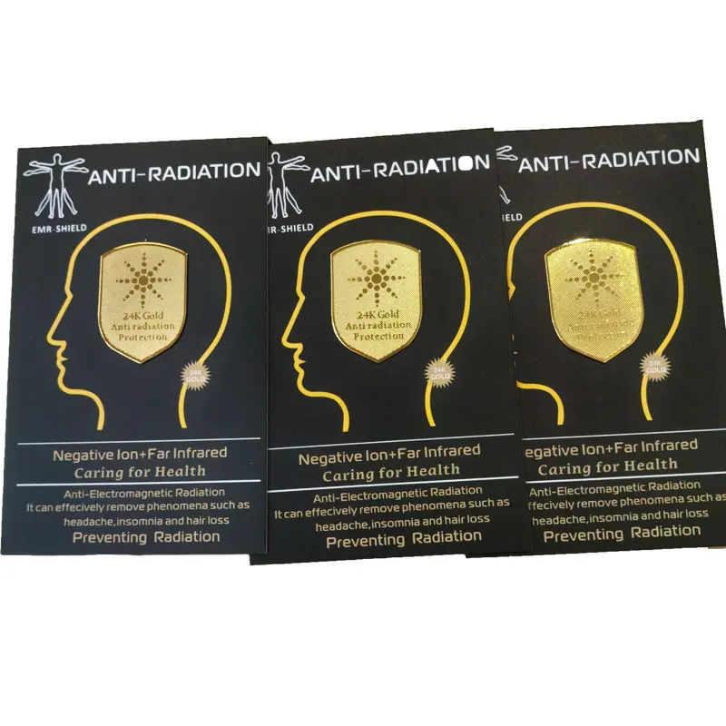 Customize waterproof mobile phone sticker terahertz silicon 5g patches quantum anti radiation shield negative ion health sticker