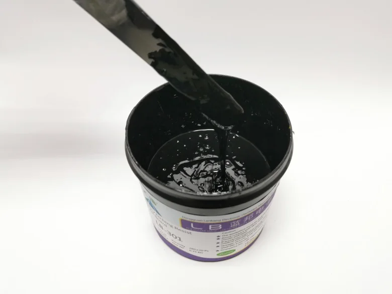 PCB Black Thermal acid etching resist ink