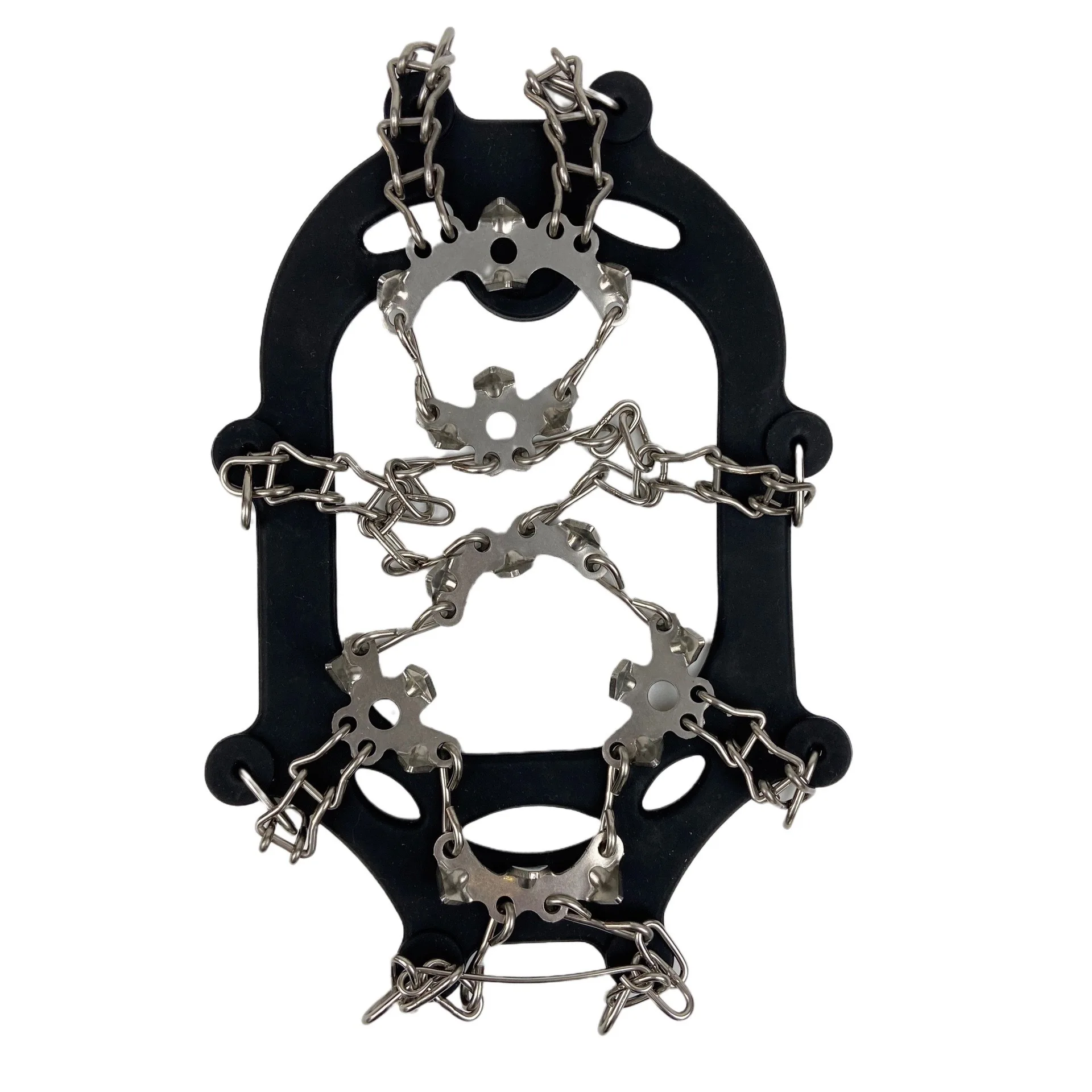 Ice Spikes Crampons new Version Stainless Steel Anti-Slip Ice Cleats for shoes