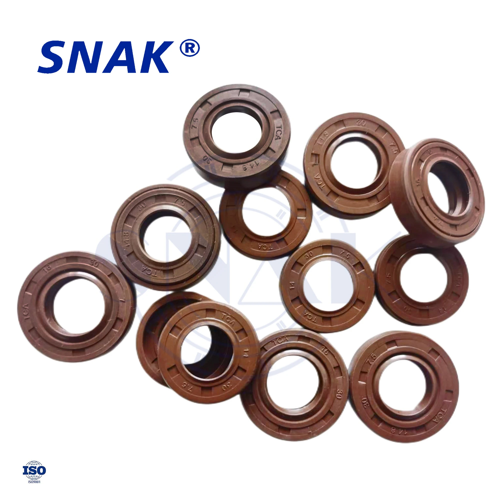 SNAK заводское коричневое NBR масляное уплотнение AZ0687E 14 8*30*7/8.5 8*30*7/9 8*30*7 5 16*30*7 для японского автомобиля