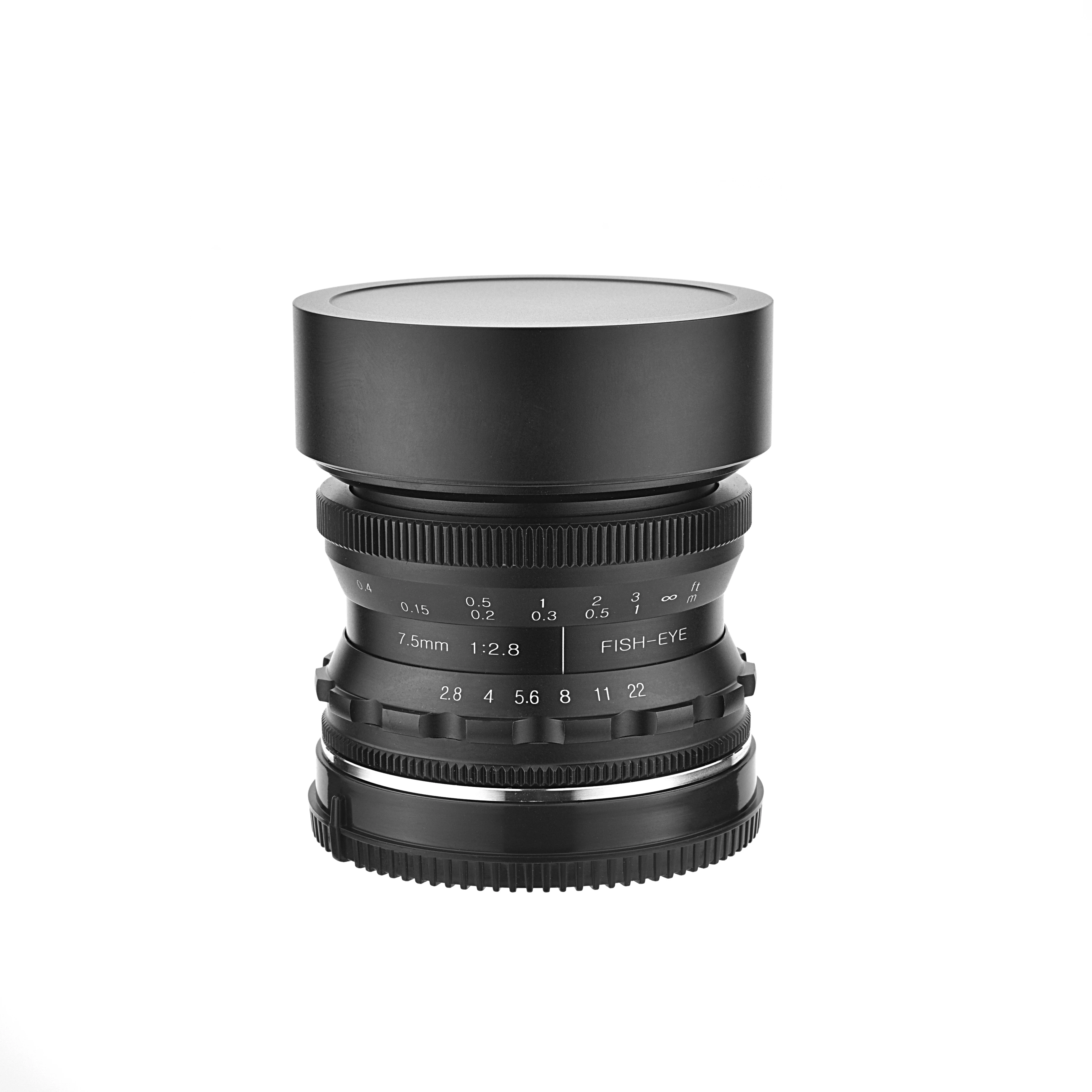 Cheap Price Fisheye Macro Lens Half Frame Manual Focus 7.5mm F2.8