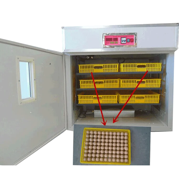 528 pcs chicken eggs small automatic egg incubator and hatchery for sale