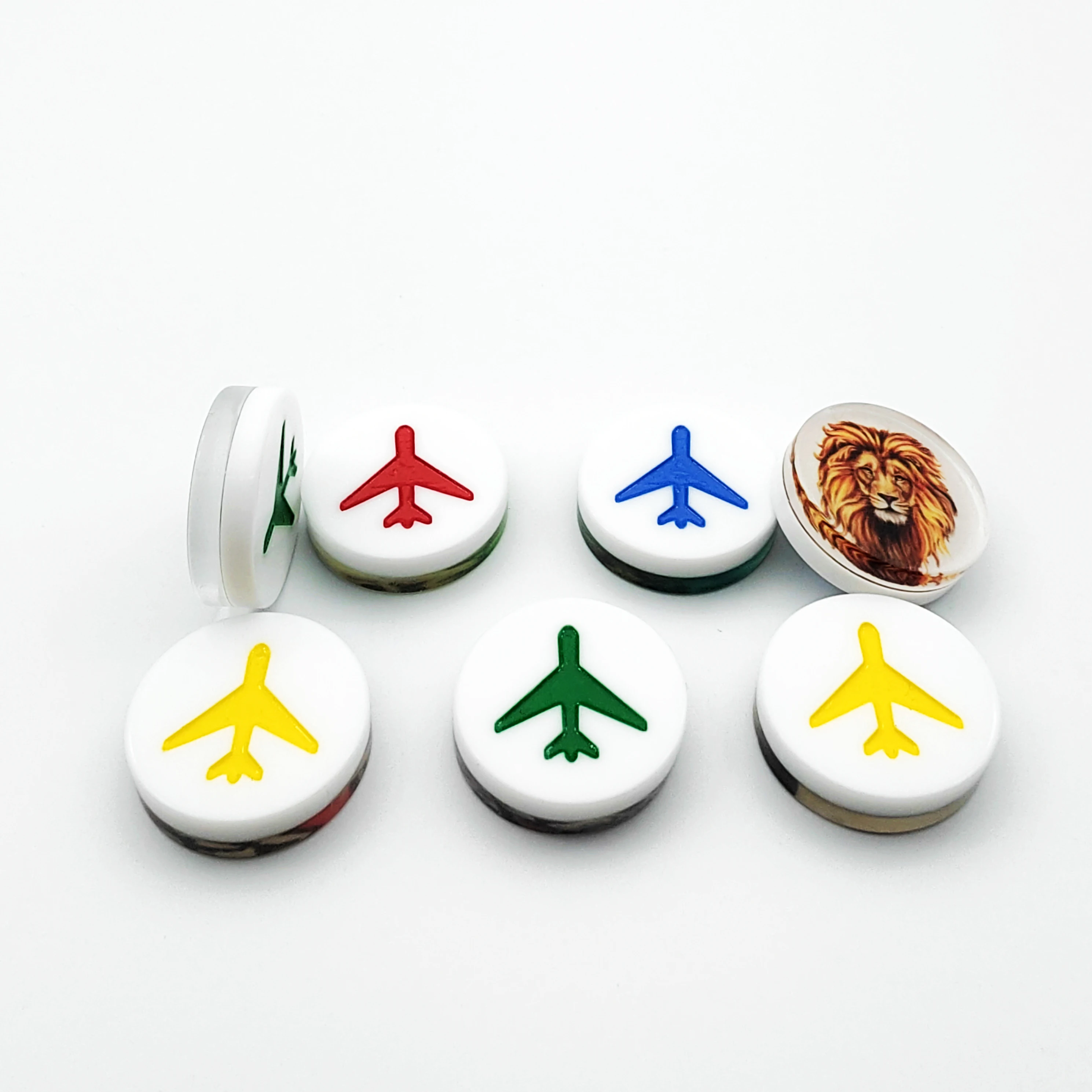 Plastic Checker pieces Aeroplane chess