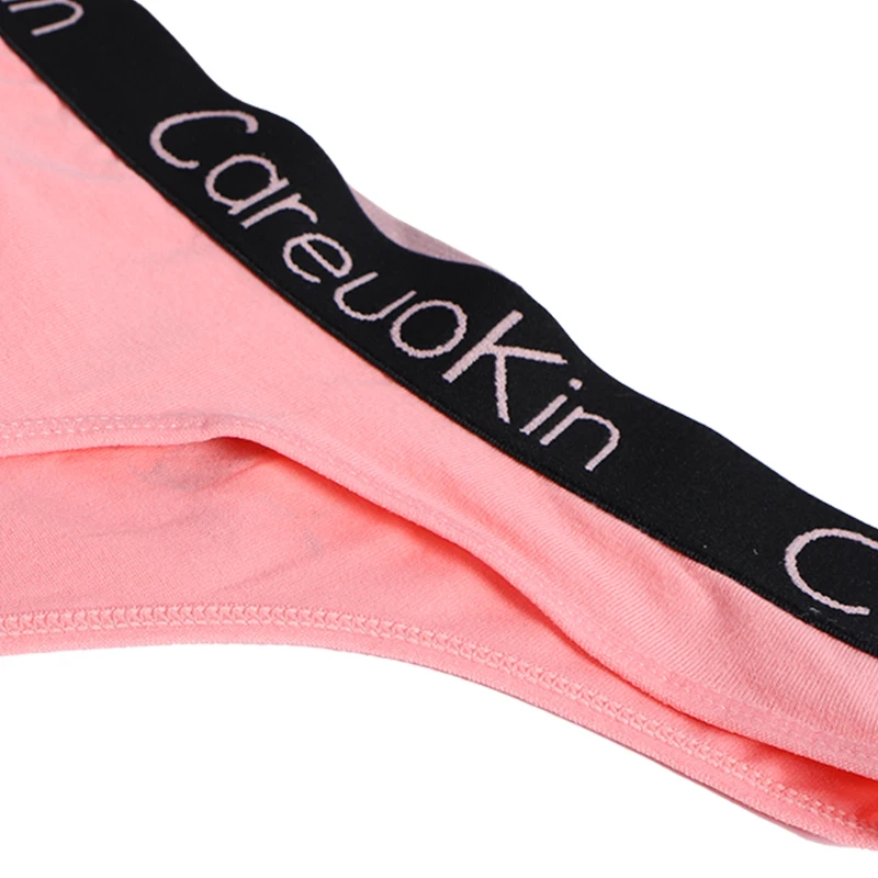 Трусики-стринги UOKIN A6845 женские хлопковые из спандекса пикантное нижнее белье трусики-танга с милым рисунком