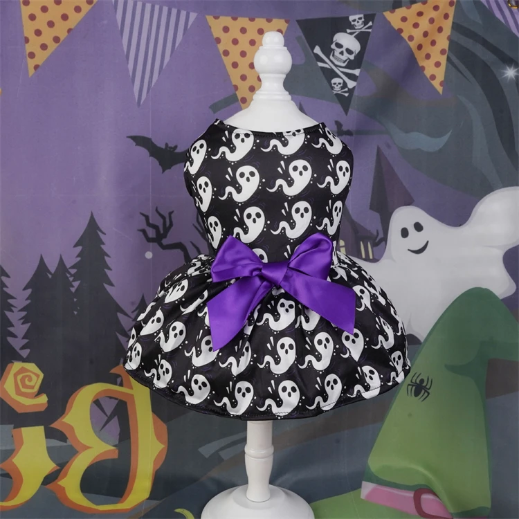 Wholesale New Halloween Dog Clothes Pet Shirts Breathable Costume Halloween Clothes With Factory Direct Sale Price