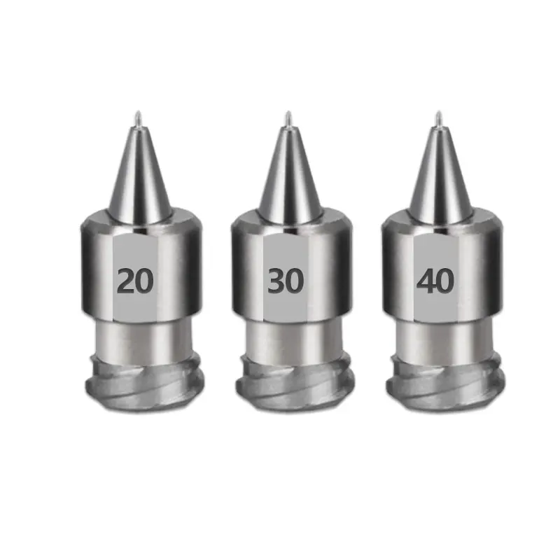 Double thread one-piece precision metal stainless steel dispensing precision  Musashi needle