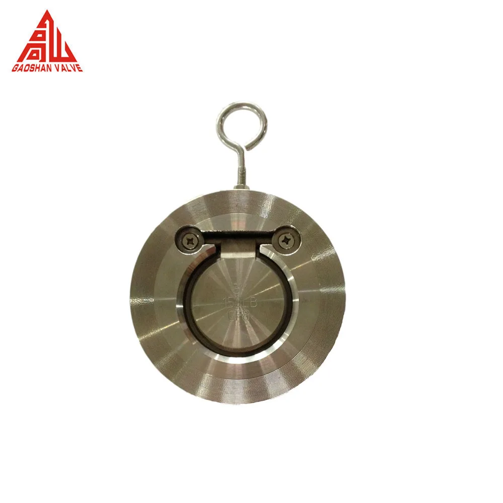 Flap Valve Wafer Type Single Disc Swing Check Valve Single Door Check Valve