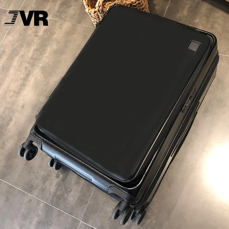 Front pocket luggage Travel&Business eminent travelling luggage bags carry-on suitcase