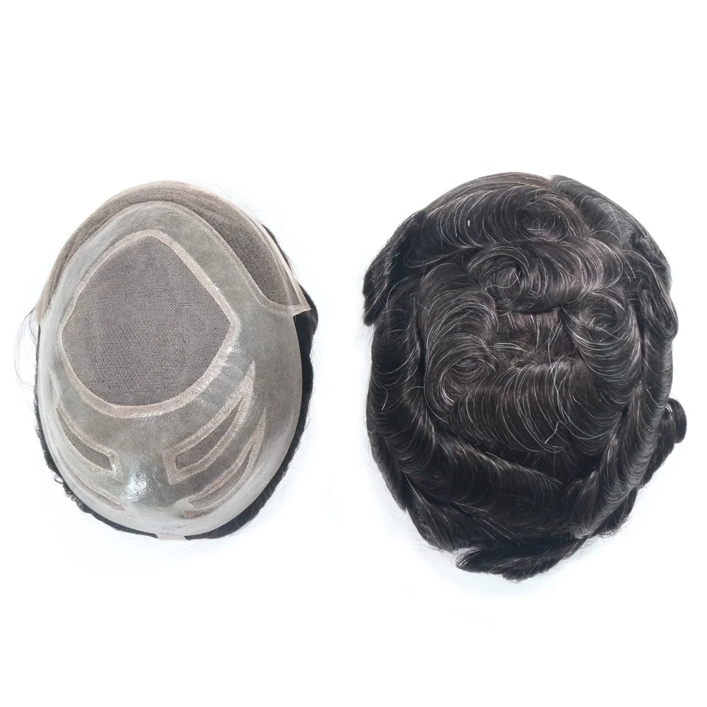 Hot Sale Durable Mono Base Toupee Hair Unit for Men