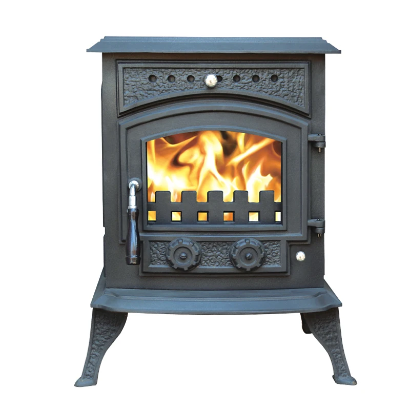 Hot sale  freestanding wood heater fireplace wood-burning indoor cast iron wood burning fireplace indoor standing fireplace