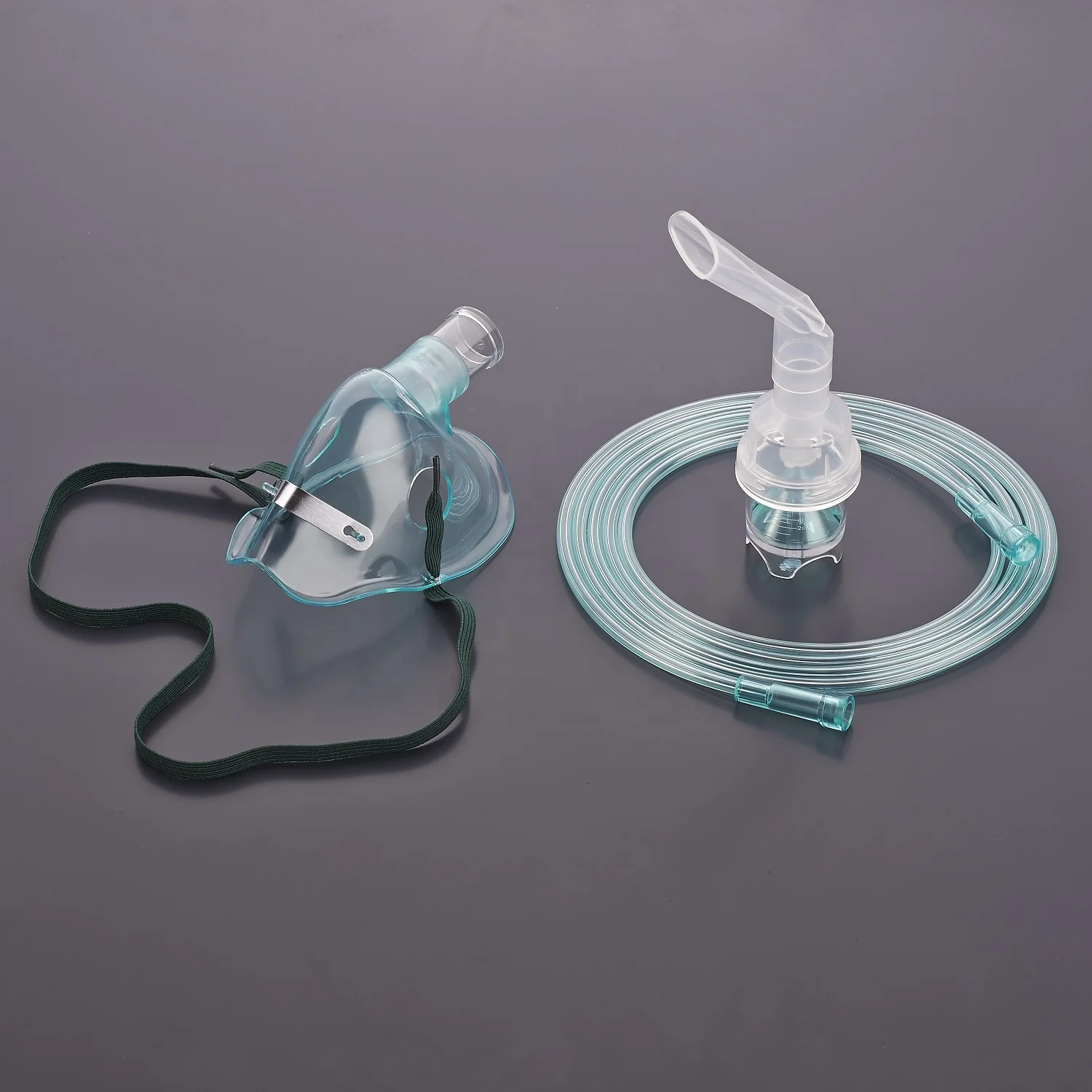 Medical Oxygen Mask With Nebulizer Disposable PVC oxygen mask with tube Non Rebreathing Face Mask with Reservoir Bag