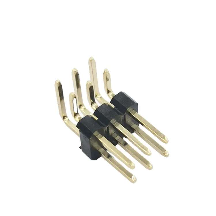 PA6T 2,54 мм контактный разъем, двухрядный Прямоугольный тип 2*3 контактный разъем H2.5