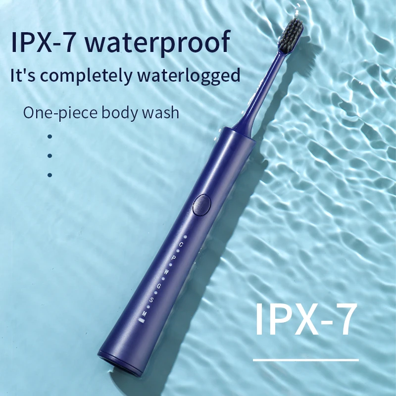 New adult electric toothbrush rechargeable ultrasonic vibration soft bristle whitening toothbrush home smart couple toothbrush