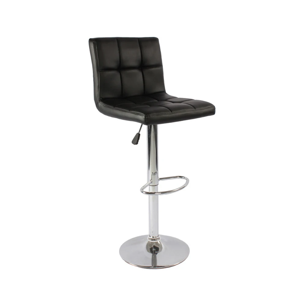Modern PU Leather Restaurant Adjustable Swivel Luxury Chair Bar Stools