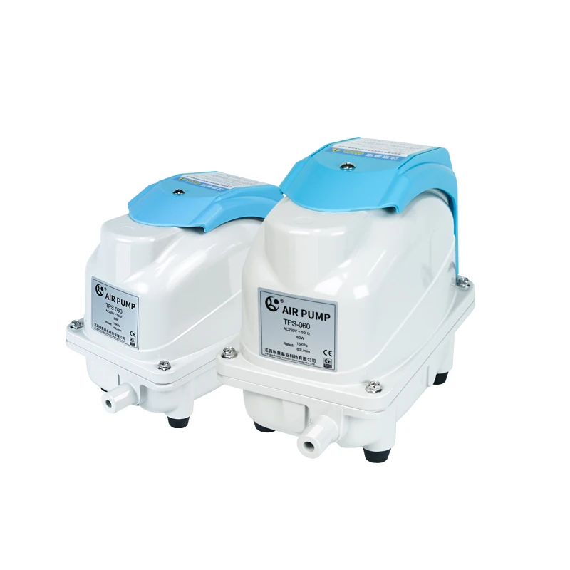 TPS Electromagnetic Silent Pump 60Hz Oxygen Aerator Pump Electric Motor Copper Wire Aquarium Air Pump