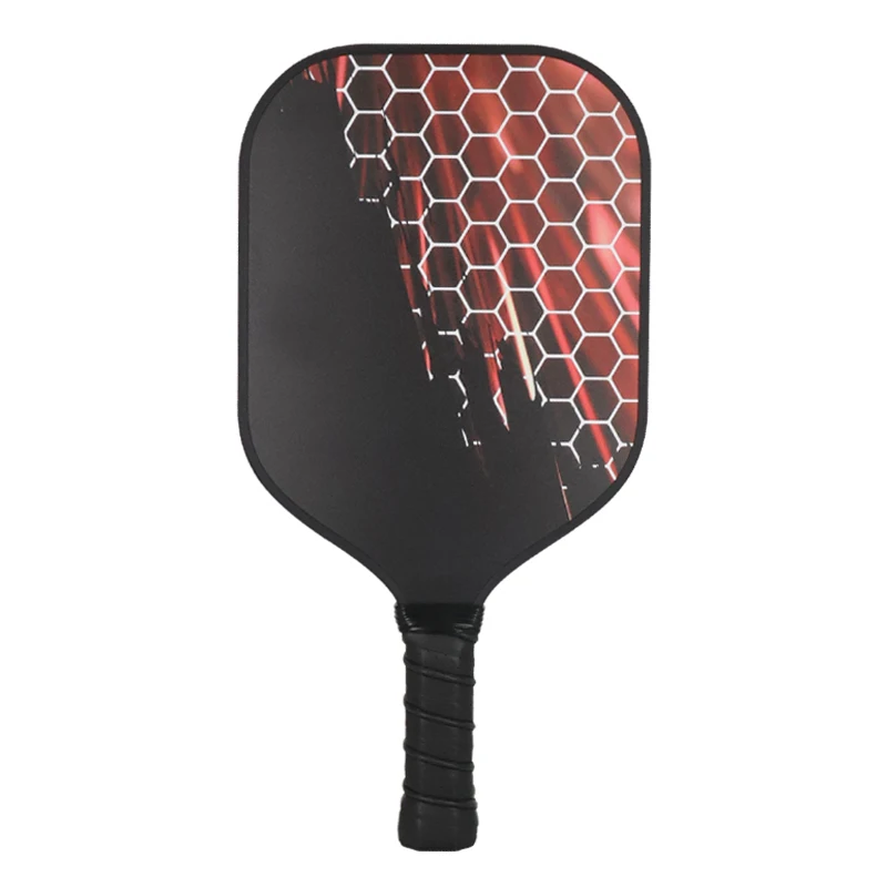 Customized Popular Composite Fiberglass Paddle 10/13/16mm PP Honeycomb Pickleball Paddle