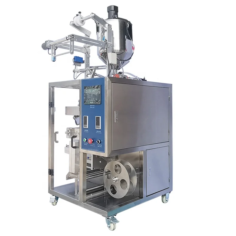 Most Popular Full Automatic Liquid Sachet Packing Machine Irregular Shaped Bags Form Fill Seal Aluminum Foil Packaging Machine