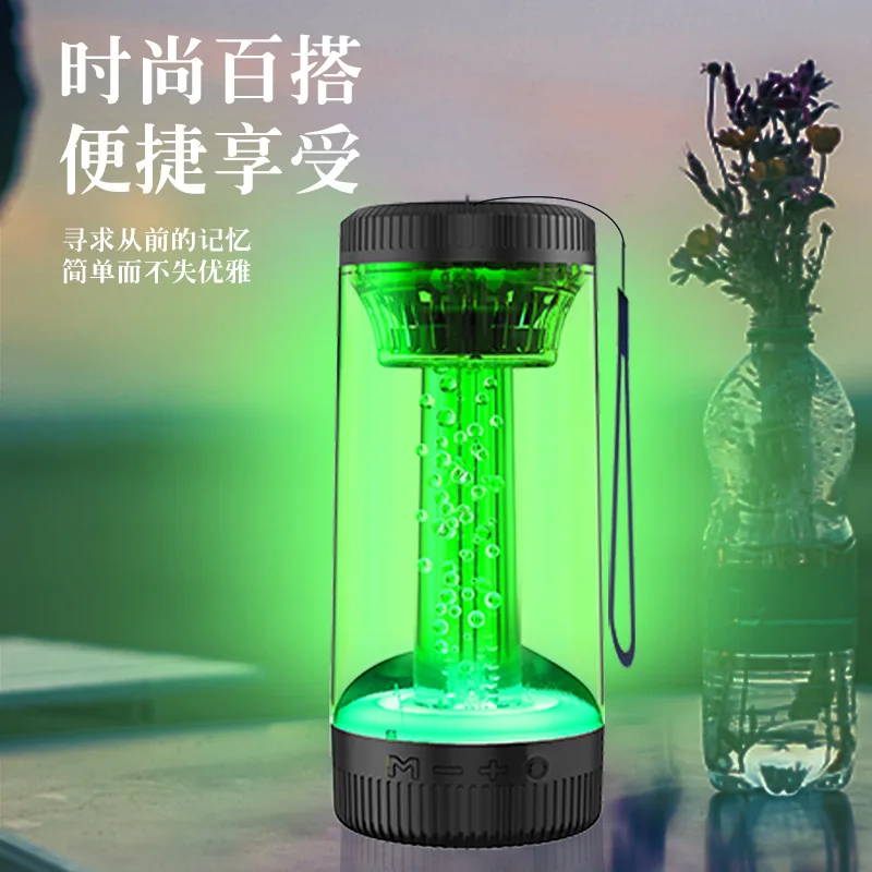 YIZHI USB Blue Tooth Speaker Home Outdoor Wireless Audio Subwoofer High Quality Camping Light with Speaker
