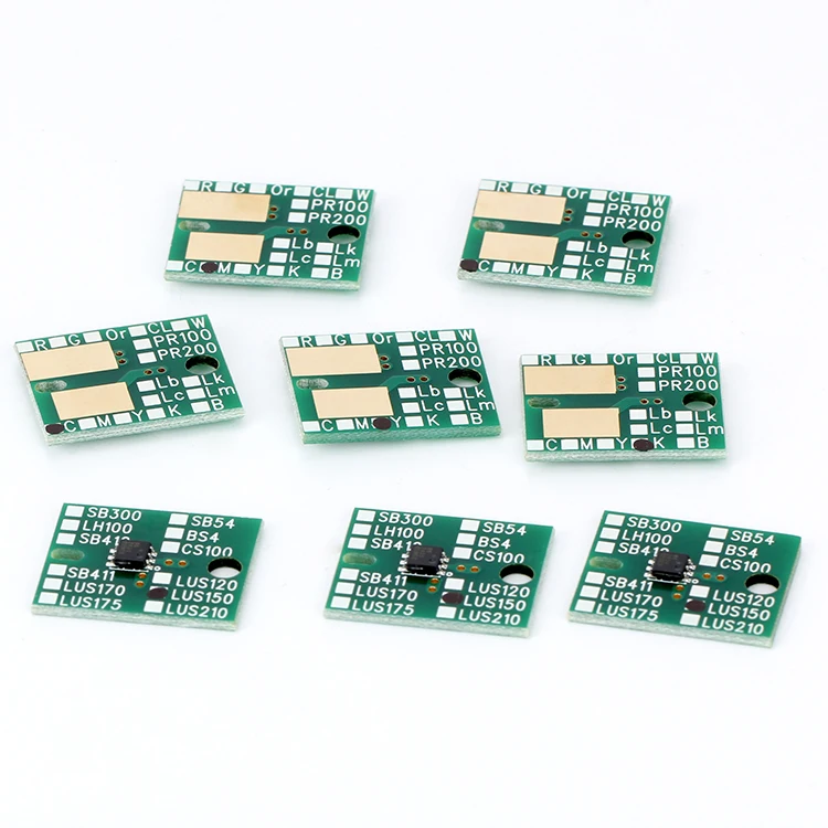 CY 8 Colour Resetter Reset Ink Chip For Mimaki SS21 Ink Cartridge JFX200 Series Printers