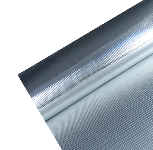 Hot sealing small grid aluminum foil facing material for glass wool rock wool