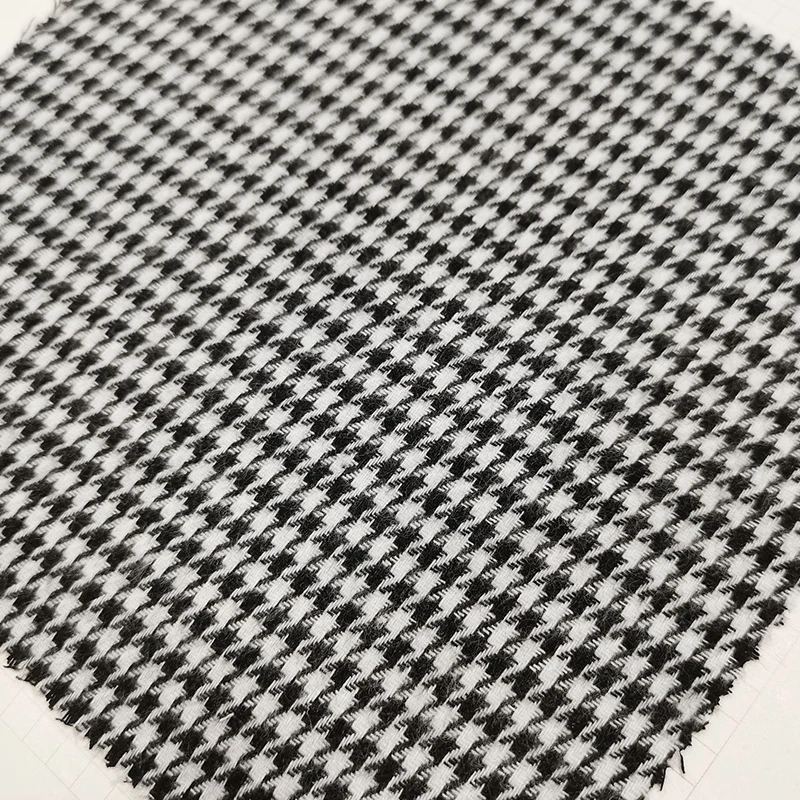 Check plaid wholesale price uniform thicken jacquard windbreaker tr suiting men clothing gabardine suiting fabric for garment