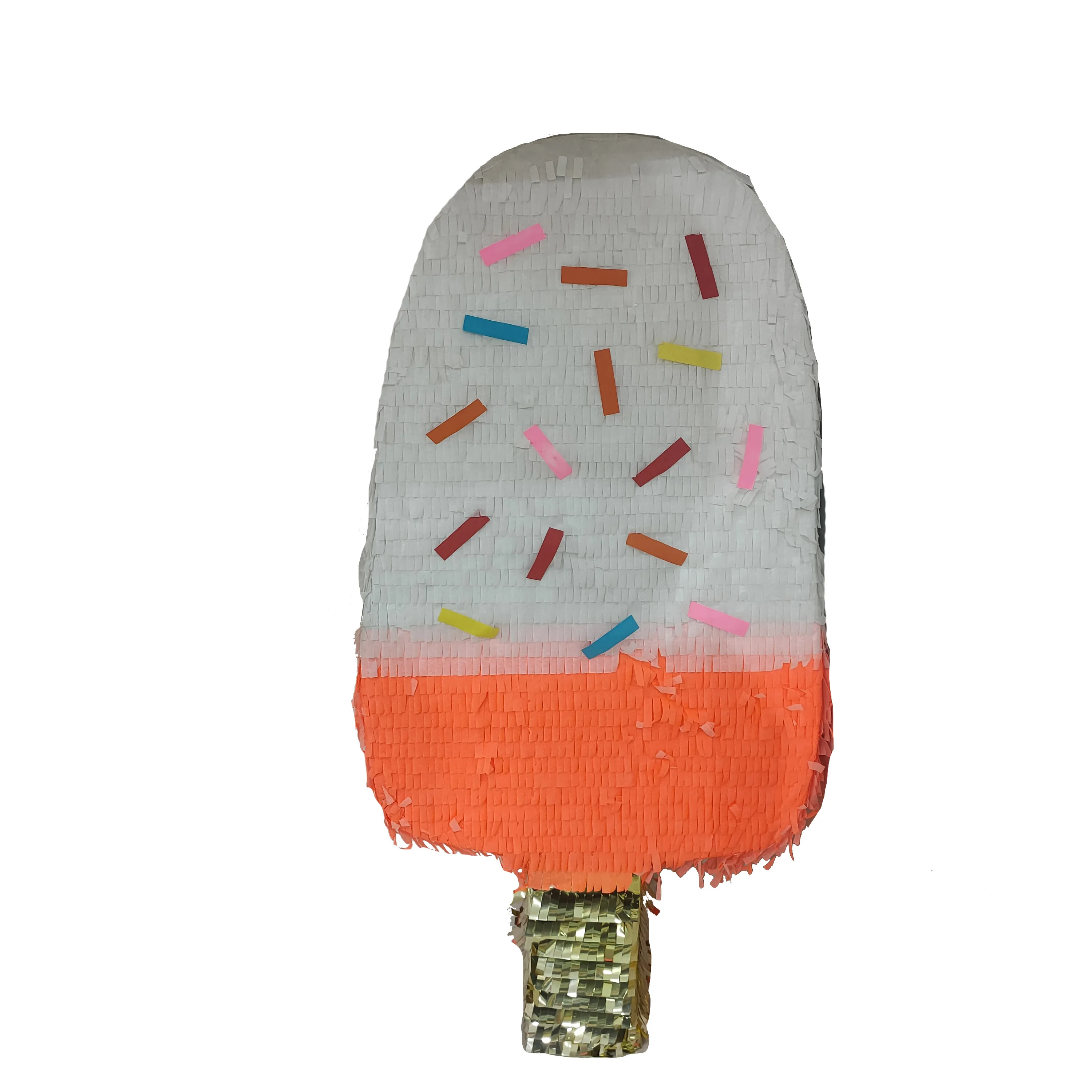 Ice Cream Shaped Pinata Kids Girls Boys Summer Birthday Party Baby Shower Decoration