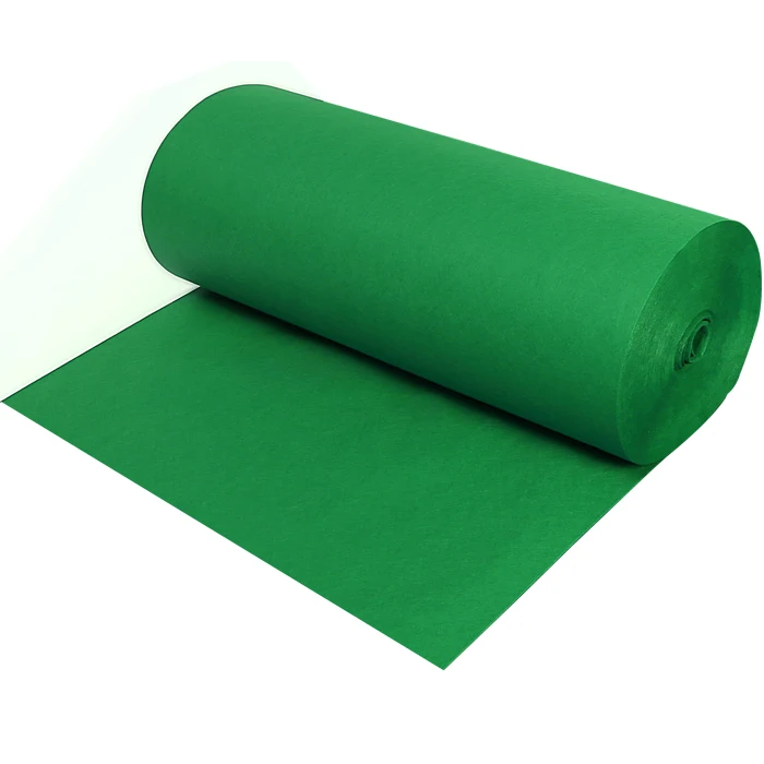 Manufacturers wholesale 1-5mm felt color non-woven felt environmentally friendly material polyester fiber needled felt