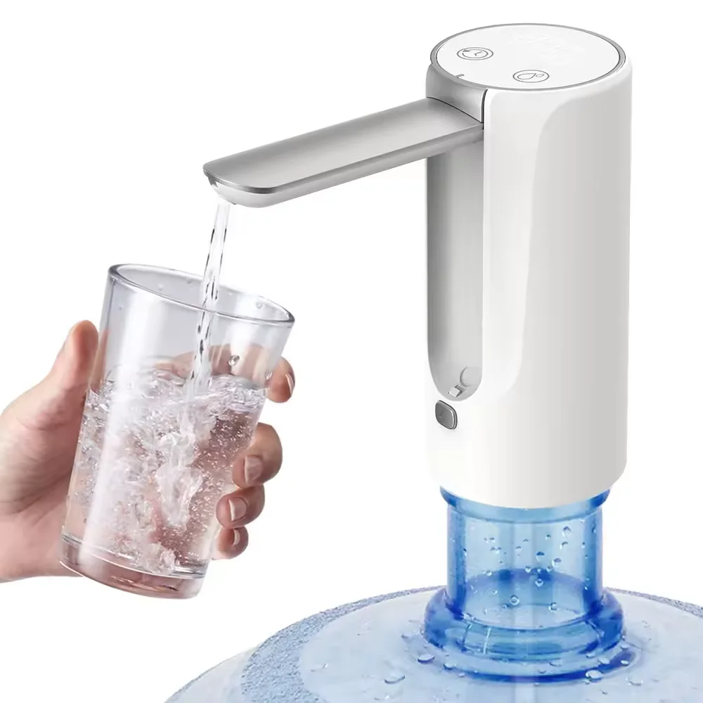 Foldable Electric Rechargeable Usb Automatic Dispenser Water Pump For 5 Gallon Bottle