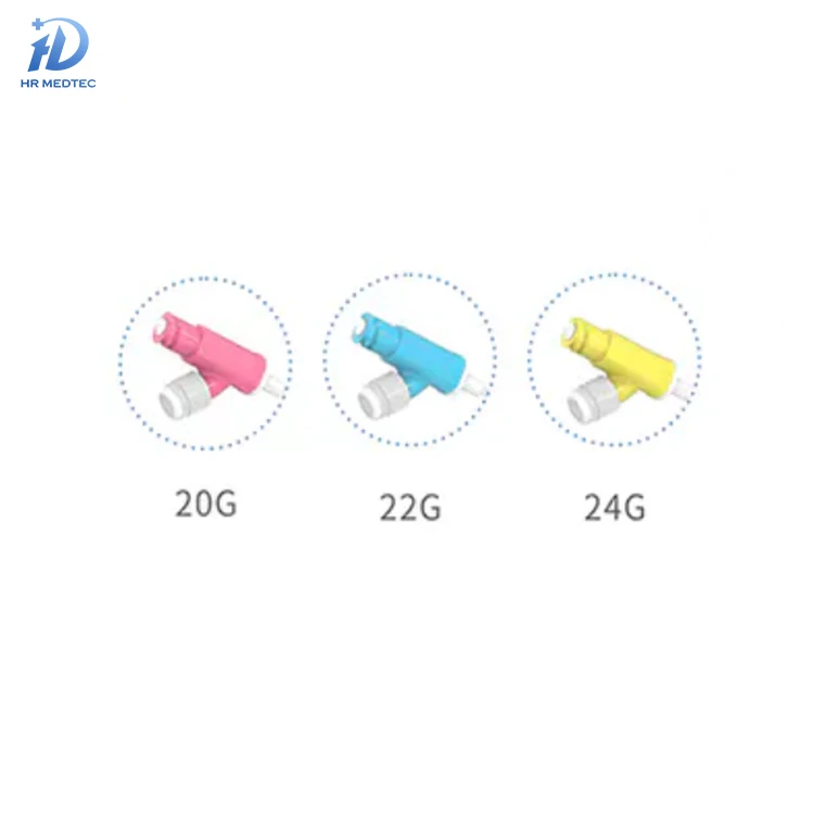 
Indwelling Needle Venous Injection Y type IV Cannula with Preventing Needle-injury Design 
