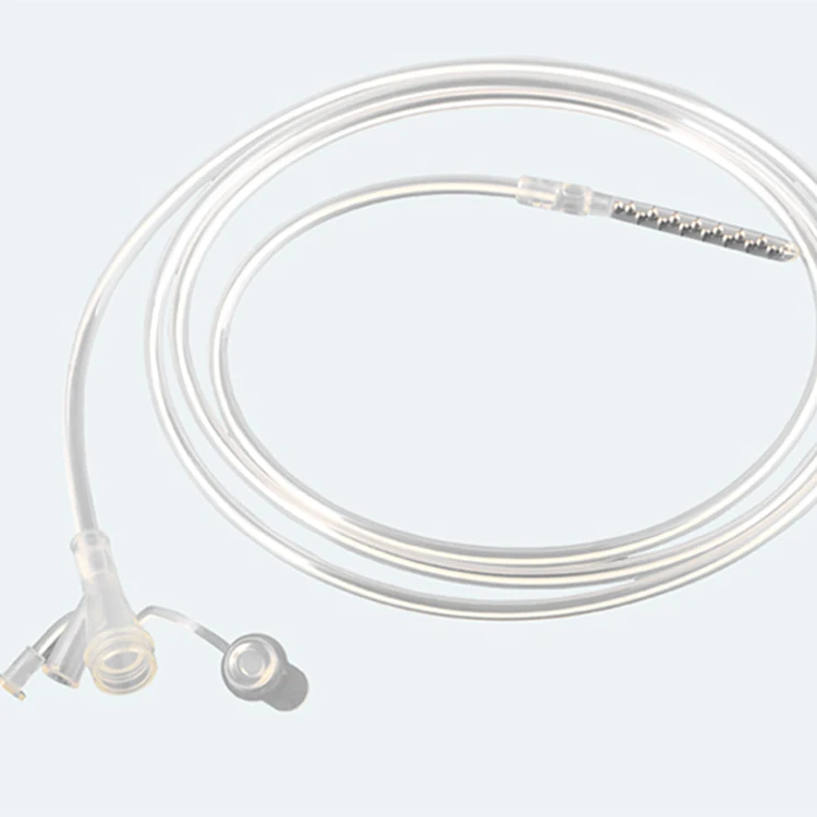 Disposable Medical Consumables Tpu Polyurethane Safeed Gastrostomy Gastric Tube Nasogastric Feeding Tubes