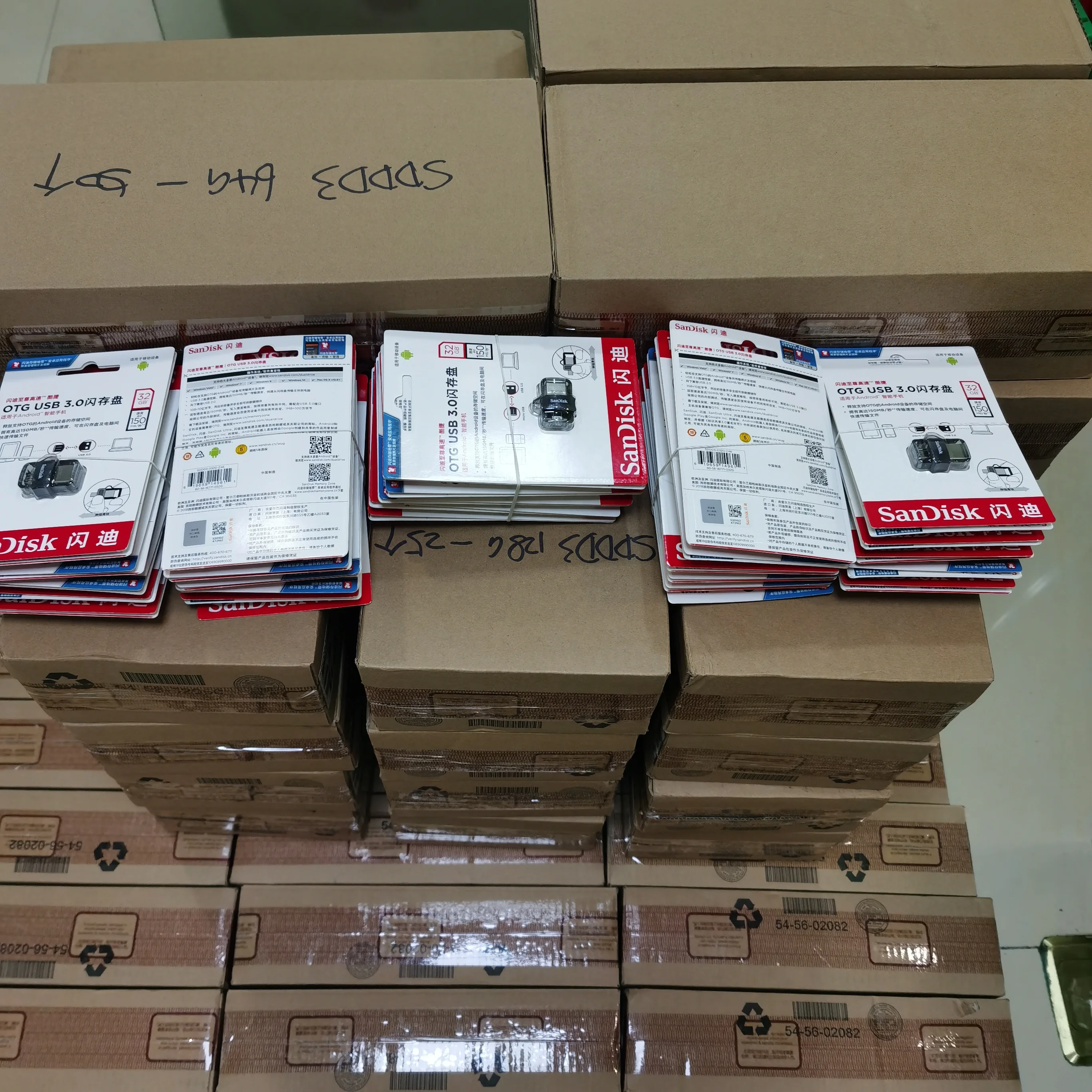 100% Оригинальный USB-накопитель SDDD3 SanDisk 16 ГБ 32 64 256 USB 3 0 OTG флеш-накопитель 128