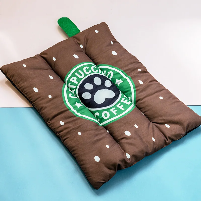 Hot Sell Summer Fruit  Cat Dog Pet Pad Washable  and Cool Pet Pad Dog Mat Gel Ice-sensing Pet Pad Dog