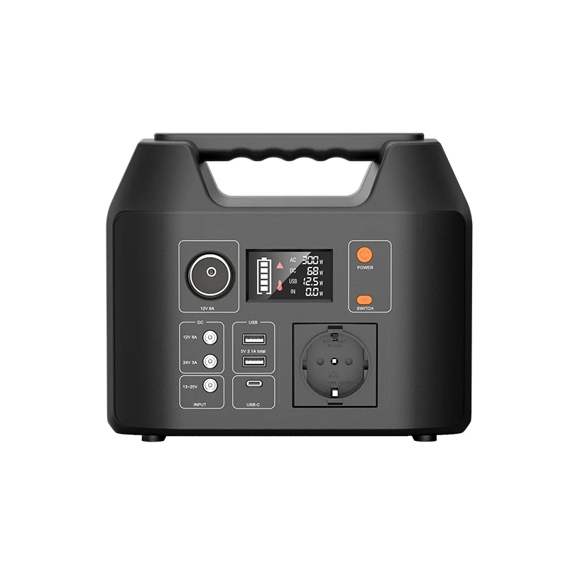 Wholesale Power Station Solar Generator Energy Storage Power Supply with 300W 600W AC Output