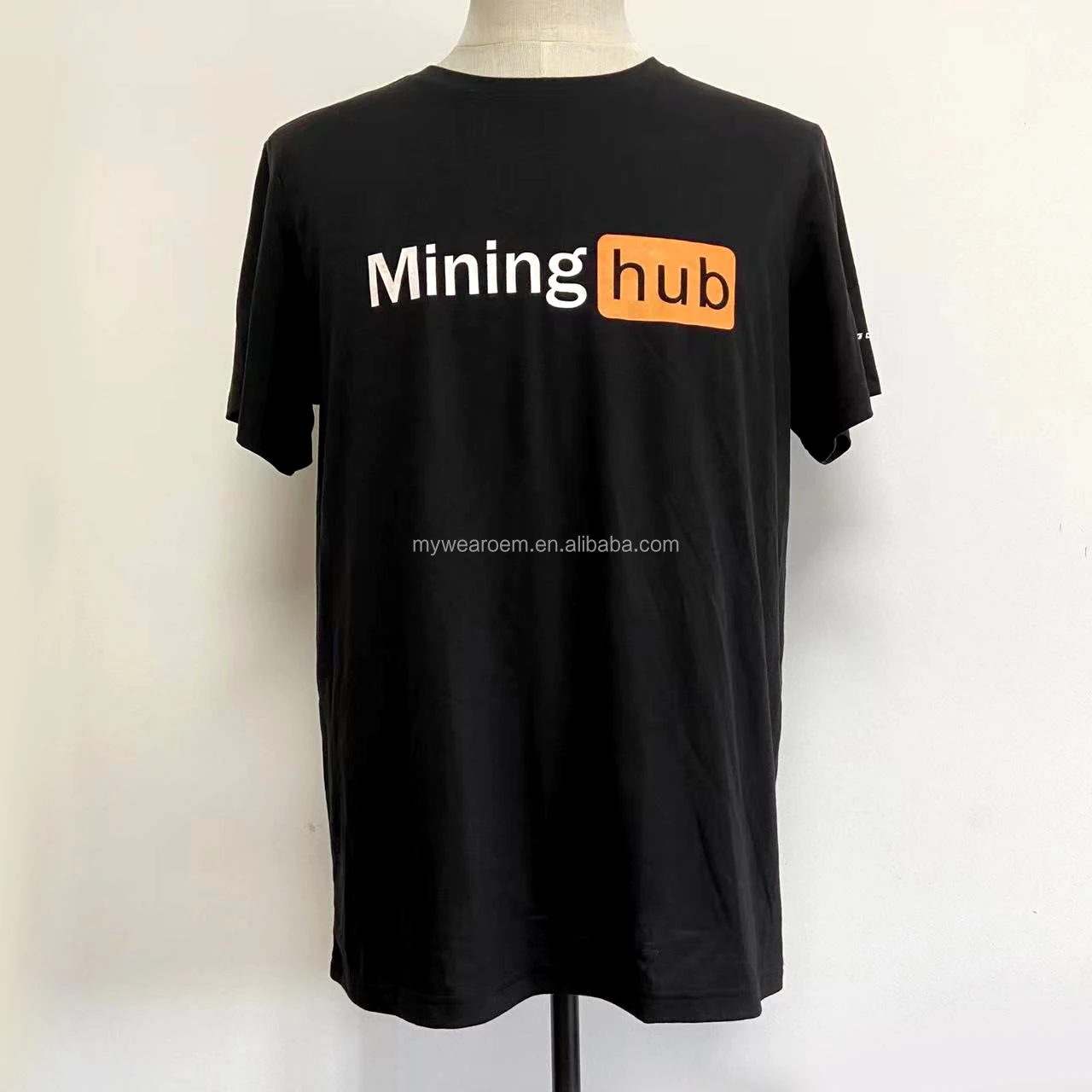 Custom sport t-shirt 60% cotton 40% polyester wholesale blank man fitness tshirt quick dry