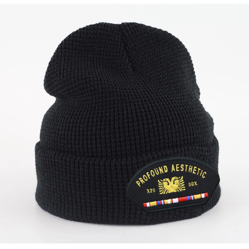 5 % OFF free sample plain custom your logo waffle knitted cap acrylic beanie winter hat