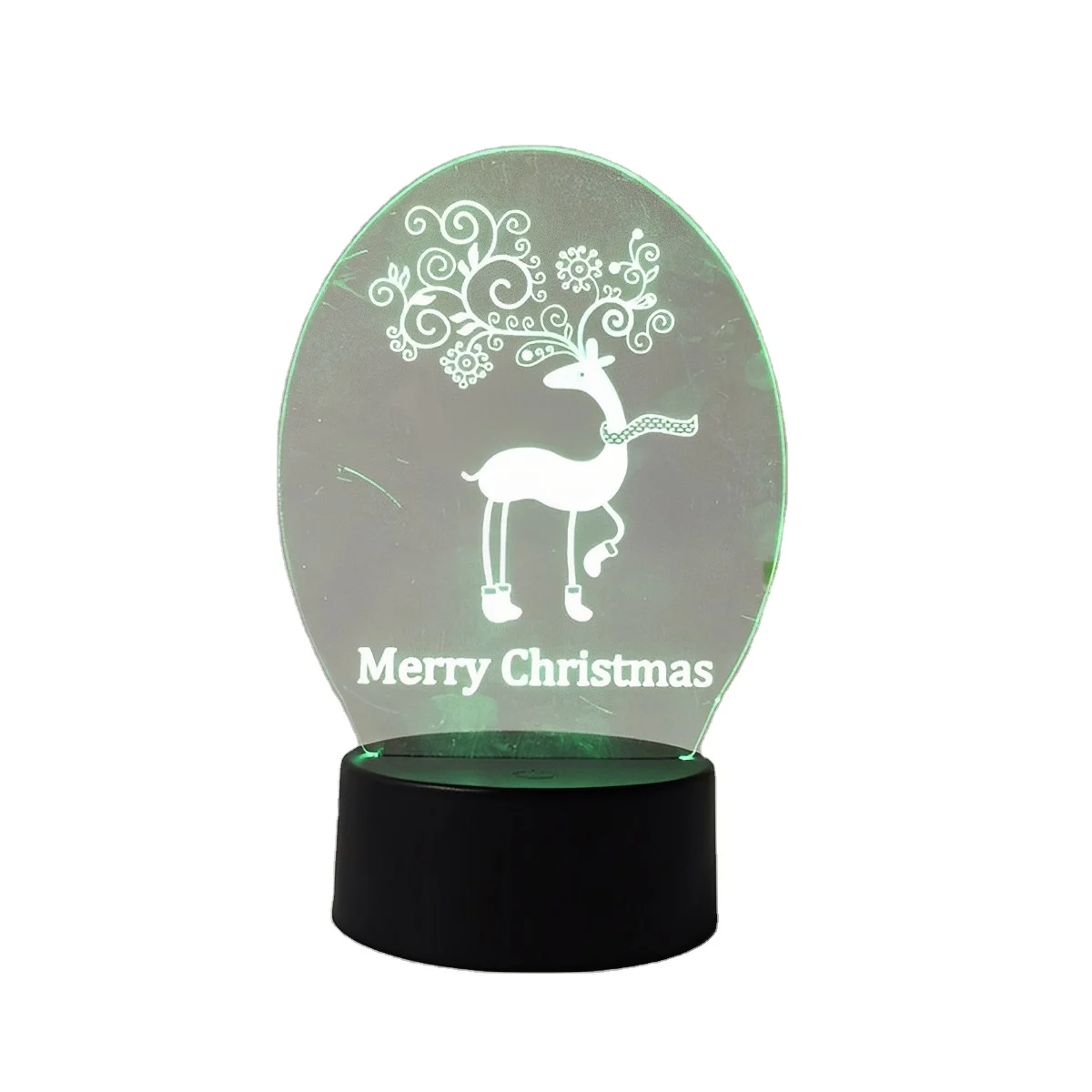 Decorative Remote Night Light BTS 3D LED Night Light Kids Toy Christmas Night Lamp For Children