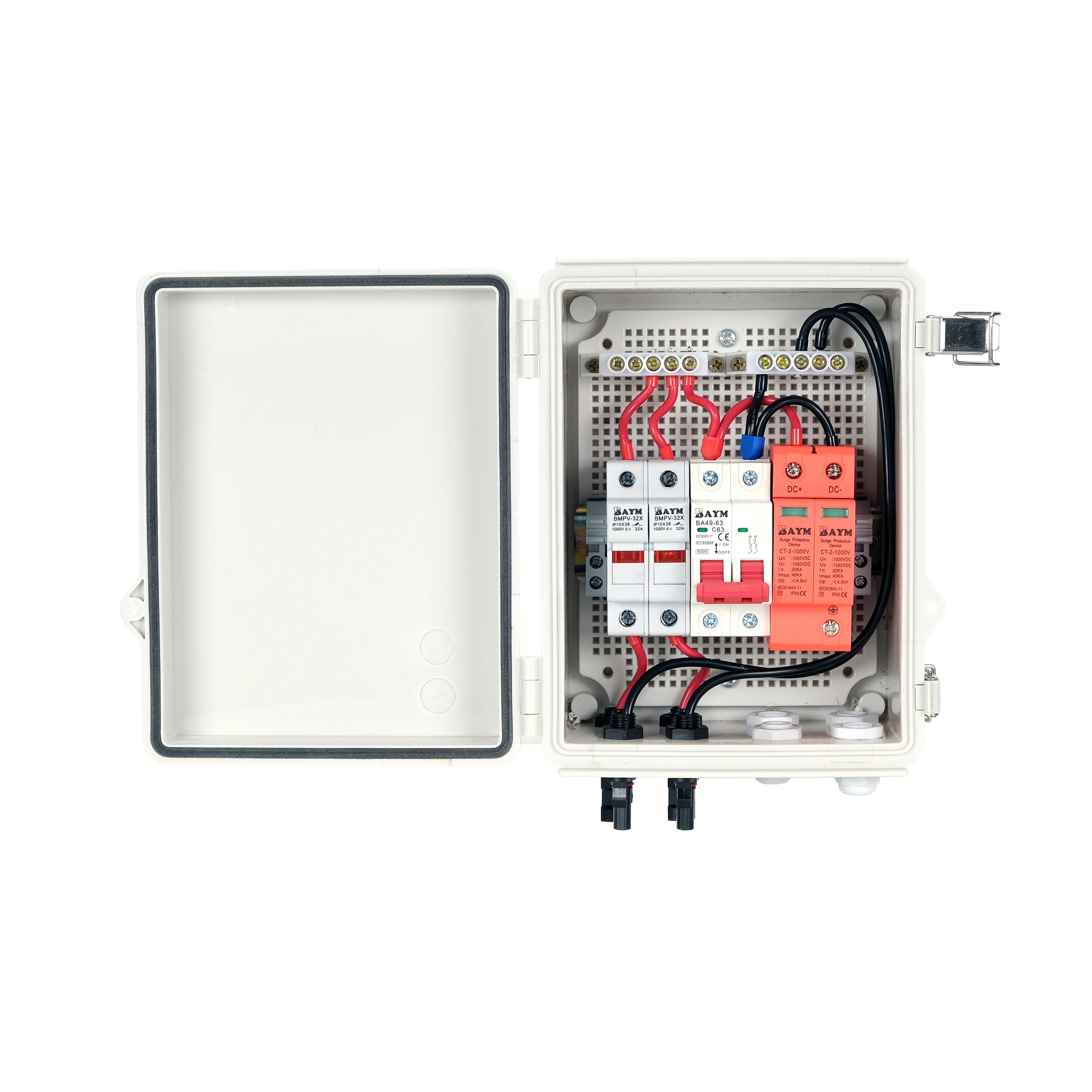 IP65 2 в 1 15А 2-струнный Солнечный PV-Массив