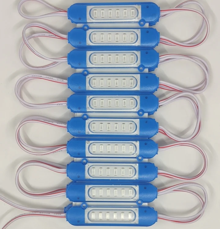 YYBLED DC12V 7516 Color LED SMD5730 Encapsulation 6Leds 2W IP65 Waterproof Led Module For