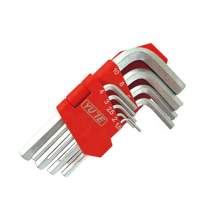 FLOURISH  high quality 9pcs short arm torx key hand tools&hex key&allen wrench