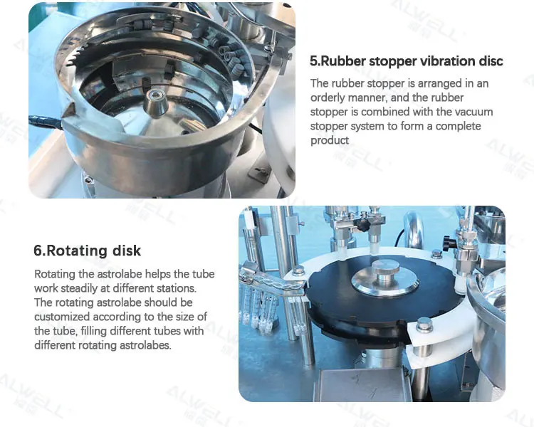 Automatic Disposable Syringe Filling Machine Prefilled Cartridge Syringe Fill Machine