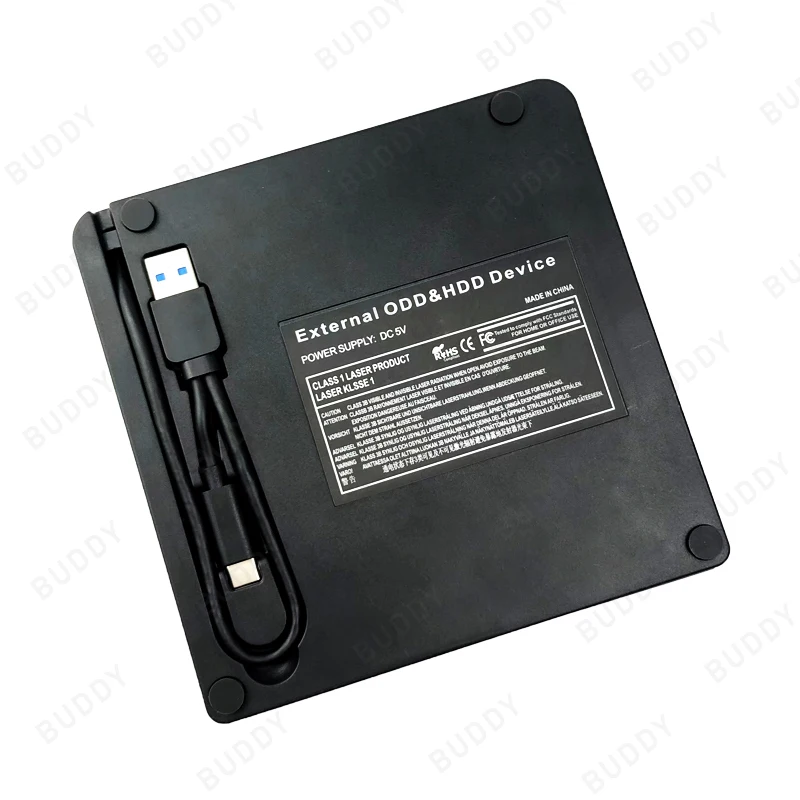 OEM/ODM внешний DVD-привод USB 3 0 портативный оптический тонкий CD/DVD-проигрыватель RW-привод совместимый с настольным