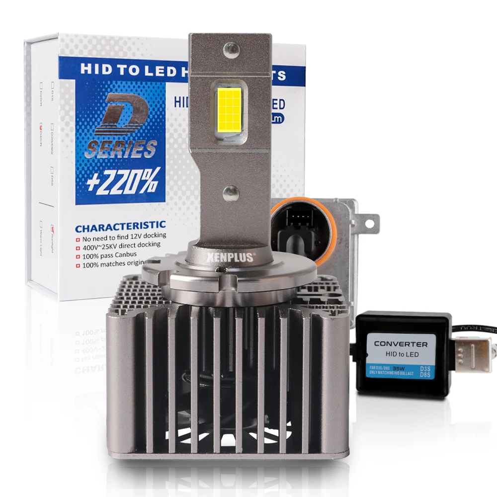 Xenplus DS2 балласт HID лампы 6000K D2S D3S D4S D5S D8S LED Plug and Play Conversion Kit 35 Вт оригинальный D1S ксеноновая лампа