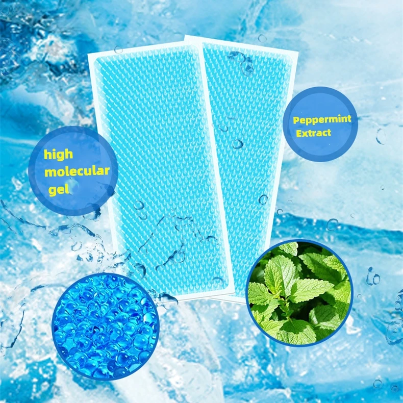 Wholesale Health Medical Kids Adults Migraine Antipyretic Fever Cooling Gel Patch