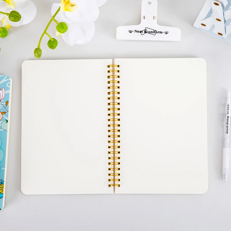 A4 A5 art sketchbook Cover watercolor paper sketchbook double coil Spiral sketch book for drawing sketch pad