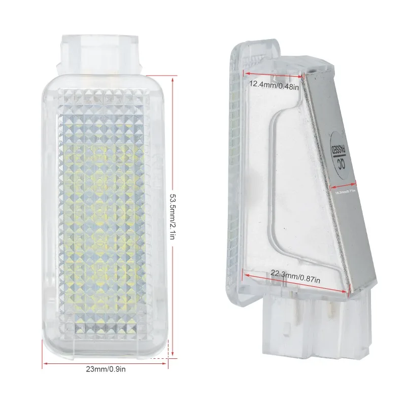 LED Interior Lights LED Seat Light Welcome lamp 2835 SMD White 12V For Audi A2 A3/S3 A4/S4 A5/S5 A7 RS4 RS6 TT/TTS