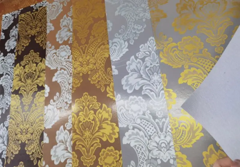 middle east market PVC artificial synthetic leather for wallpaper table cover decoration