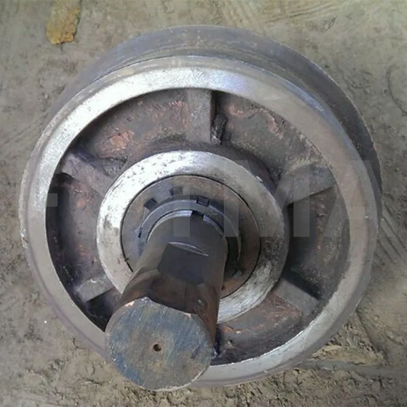 Литое железо/сталь ковка железнодорожных колес литья железнодорожного колеса для добыча вагон