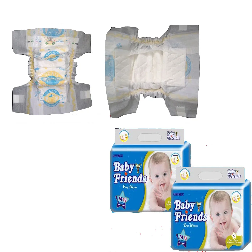 Disposable BABY FRIENDS baby nappy baby diaper manufacturers in china