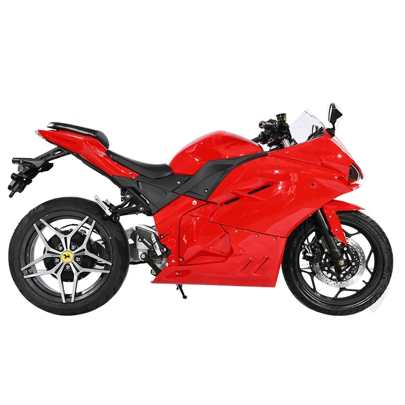 2023 New fashion 12000W single rocker arm center motor 96V fast power powerful electric motorcycle